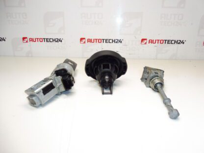 Conjunto de fechadura com uma chave Peugeot 3008 5008 4162SX 4162KF 4162XT - Image 2