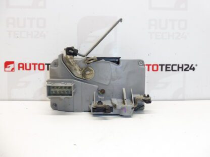 Fechadura da porta dianteira esquerda Peugeot 206 até 2002 conector quadrado 9135H3