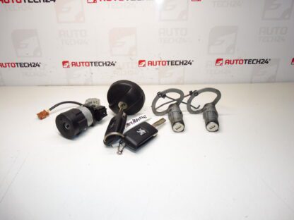 Conjunto de fechadura Citroën C8 Peugeot 807 + 2 chaves 4162TE 4162KF