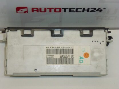 Visor de rádio Citroën Xsara 9643823677 G02 6563CA