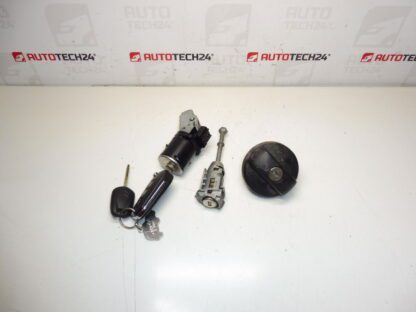 Conjunto de bloqueios, caixa de interruptor 2 chaves Citroën C3 III 9814453580 1608682880