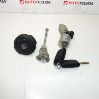 Conjunto de bloqueios 2 chaves Citroën C5 X7 4162ns 4162kf