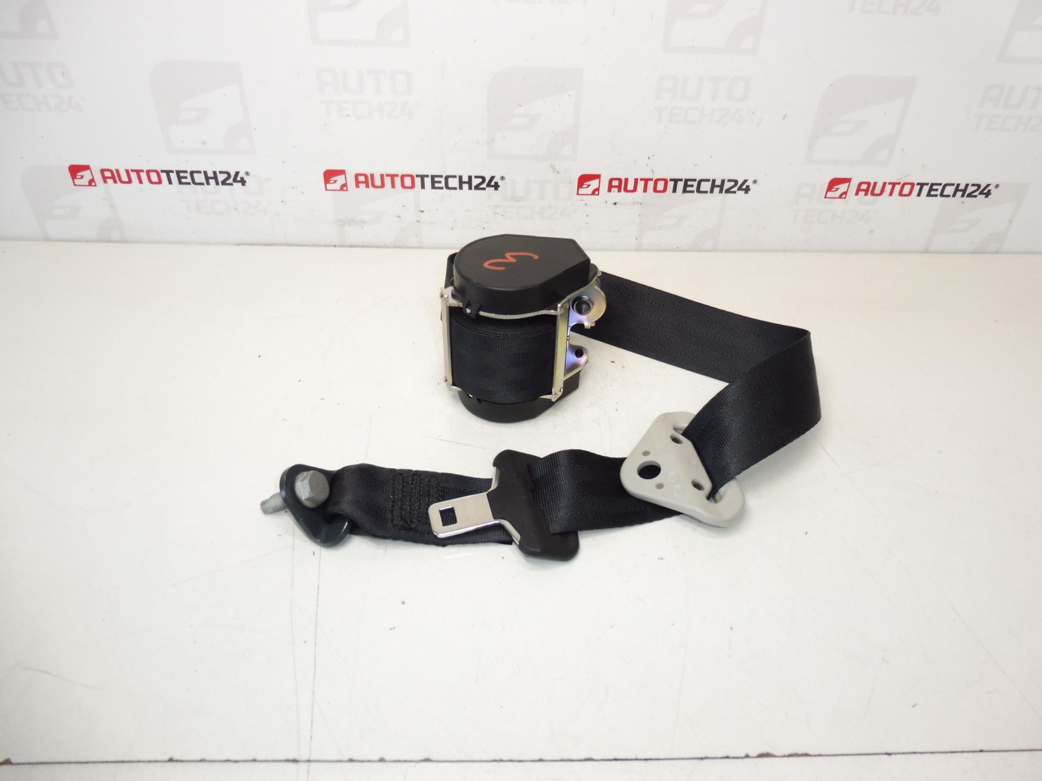 Corrente de segurança traseira esquerda Peugeot 207 96738850xx 8975XR