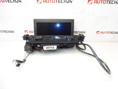 Tela de computador rádio Peugeot 3008 5008 96735367ZD 6593E4