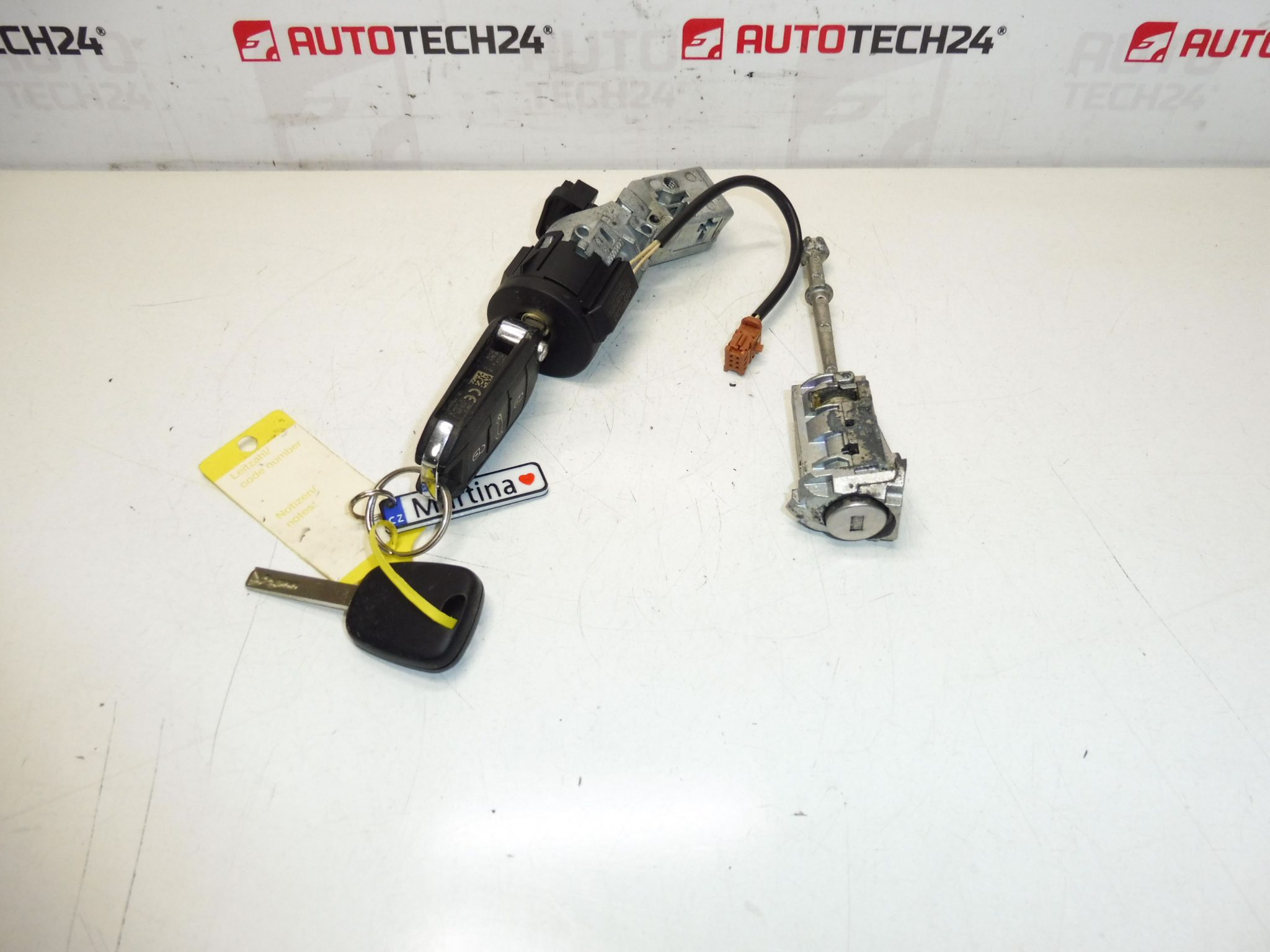 Conjunto de fechaduras mais 2x chave Citroen C-Elysée 9678792780