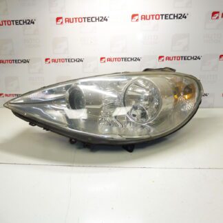 Farol dianteiro esquerdo Peugeot 807 1400964380 89901574 6208F1