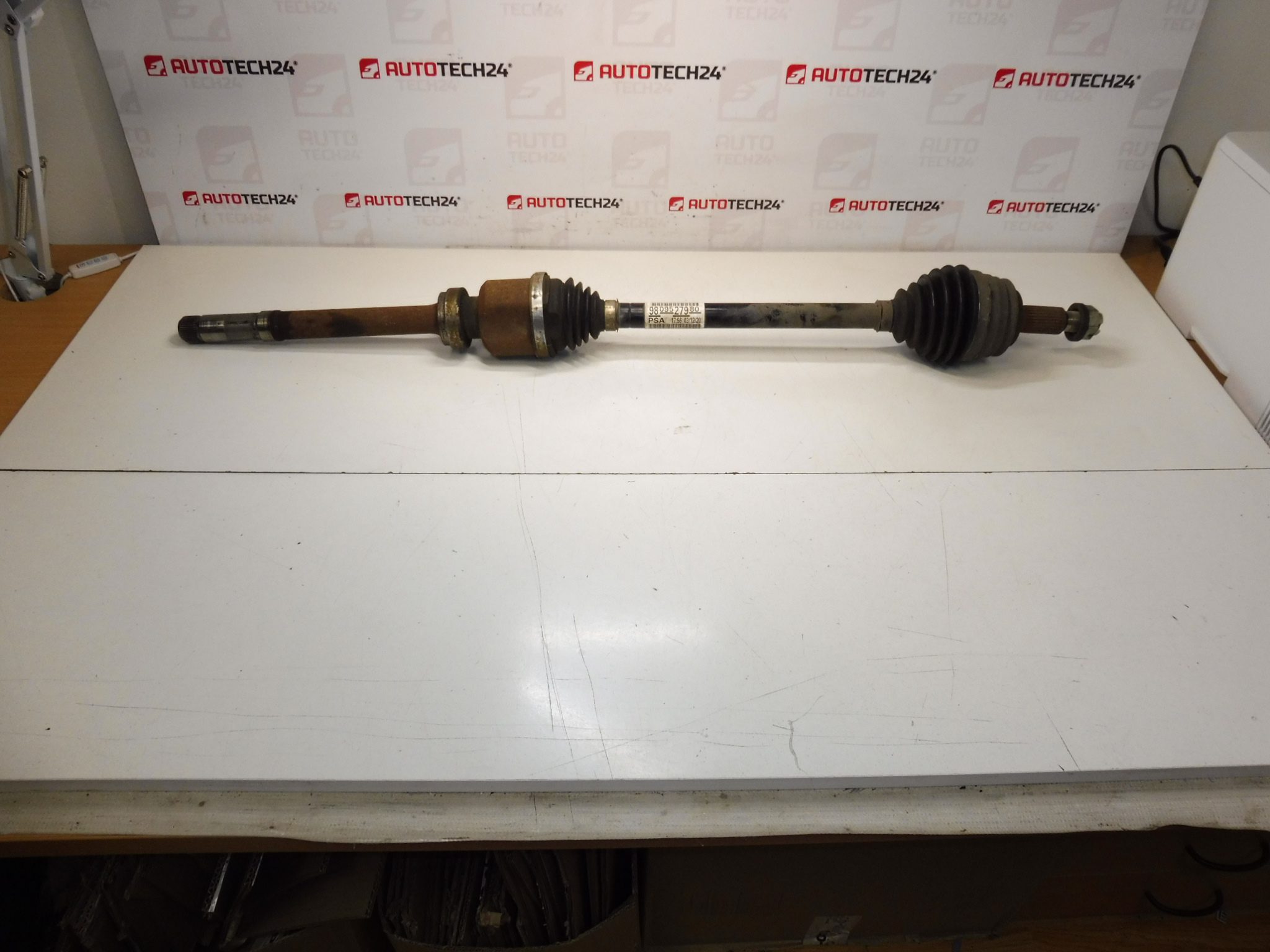 Meio eixo direito Citroën Peugeot 9809527980 9815636080 1667425780