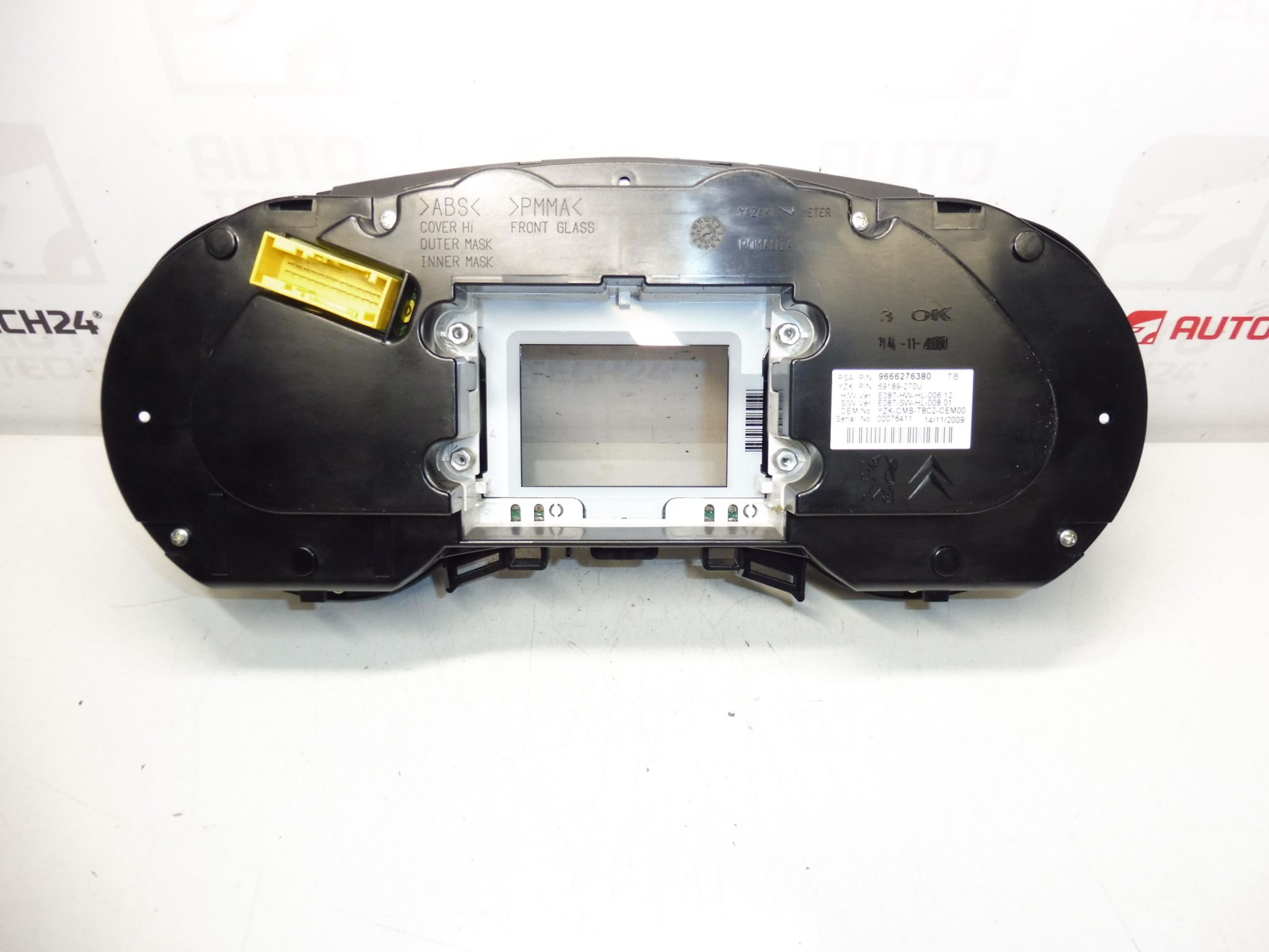 Velocímetro 188000km Peugeot 3008 5008 9666276380 9805170680 6103Y4 - Image 2